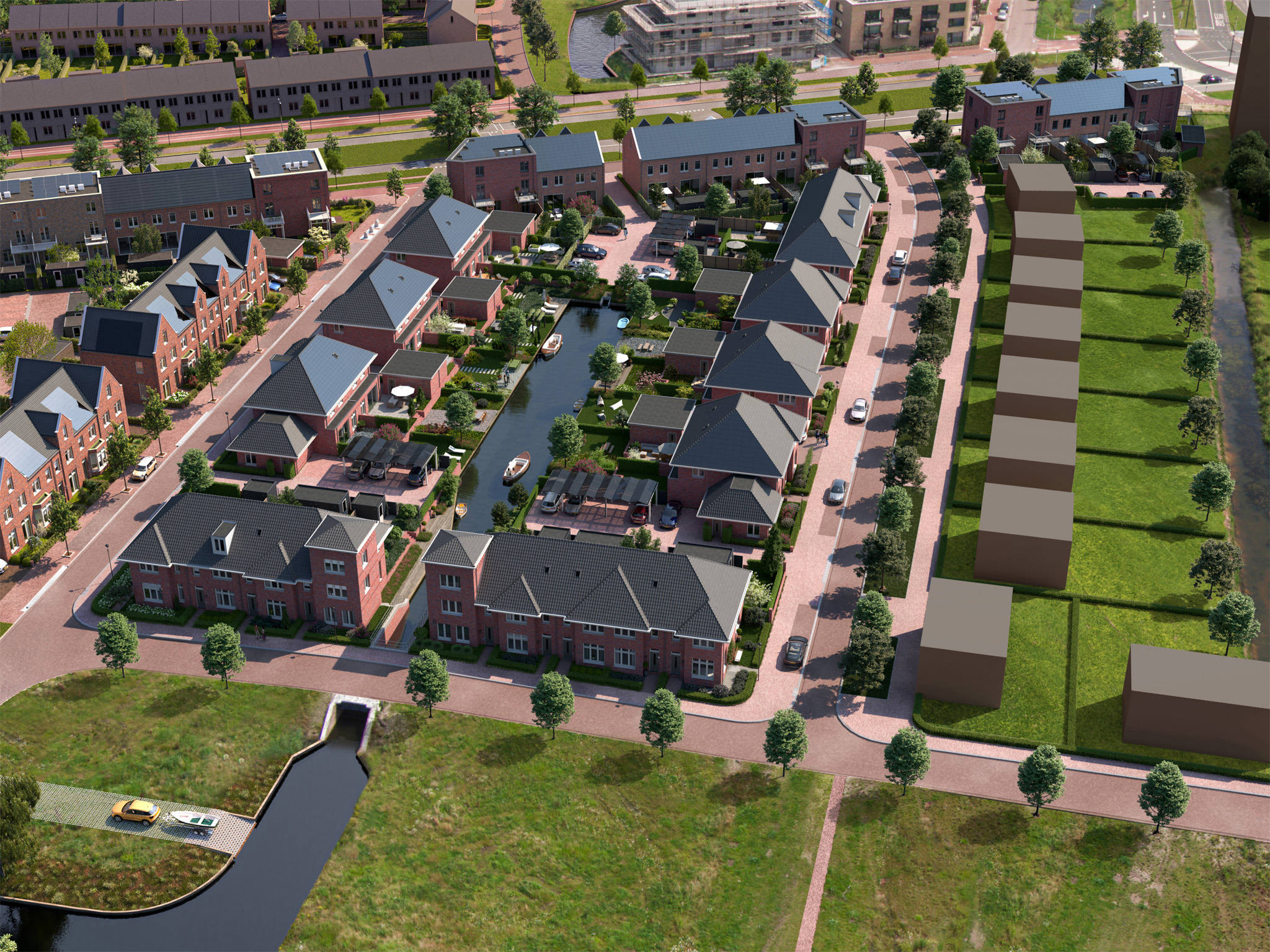 Woningen in Laakse Tuinen Nieuwbouw Vathorst